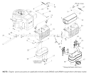 Page D Diagram and Parts List for 13AU604H401 2002 Yard Man Lawn Tractor